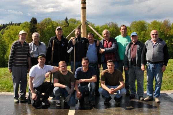 Maibaum aufstellen 2023